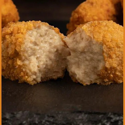 Croqueta de boletus y parmesano